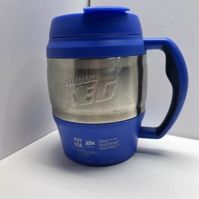 Bubba Keg 52 Oz Blue and Stainless Steel Insulated Travel Mug Inzone