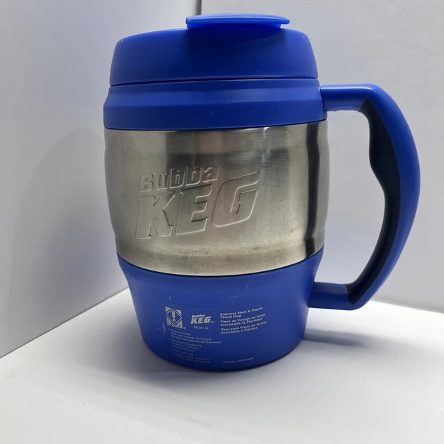 Bubba Keg 52 Oz Blue and Stainless Steel Insulated Travel Mug Inzone