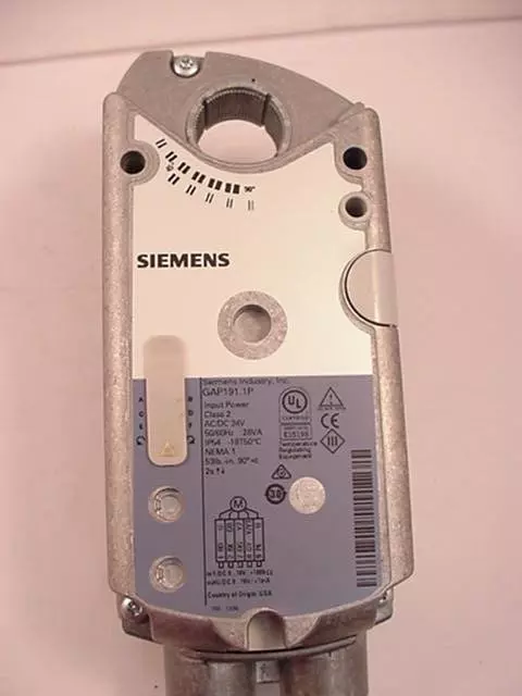 Siemens Actuator GAP191.1P  Ships on the Same Day of the Purchase