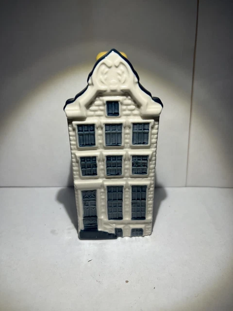 KLM Bols Blue Delft Miniature House - Number 62, 1575.