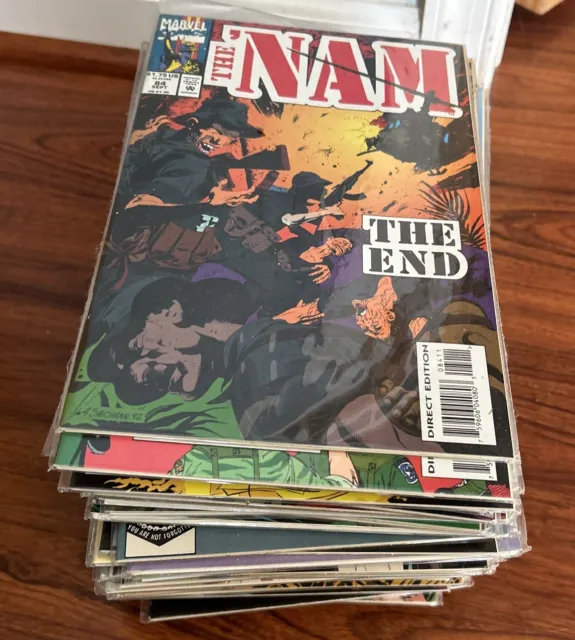 Marvel THE 'NAM (1986-87) #11-84 Vietnam War VF (8.0) to NM (9.4) Ships FREE!
