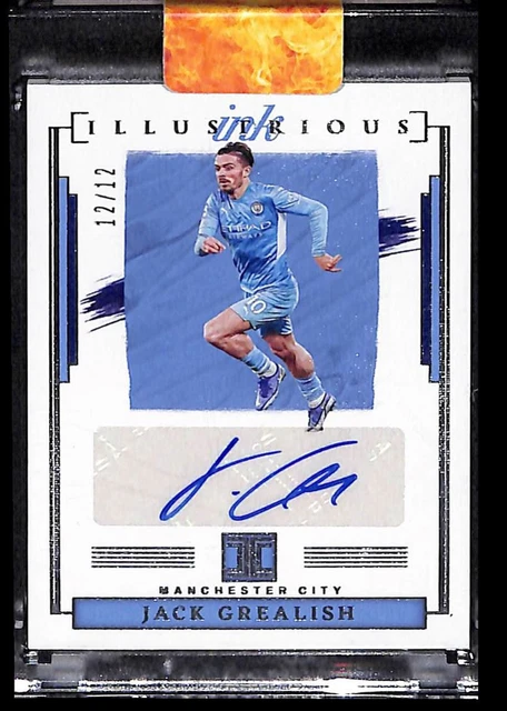 2020-21 PANINI IMPECCABLE Soccer JACK GREALISH Illustrious Ink 