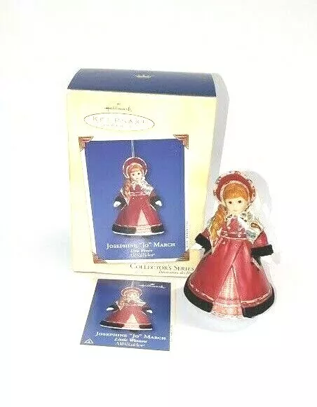 Hallmark Ornament JOSEPHINE "JO" MARCH Little Women Madame Alexander #2 2002