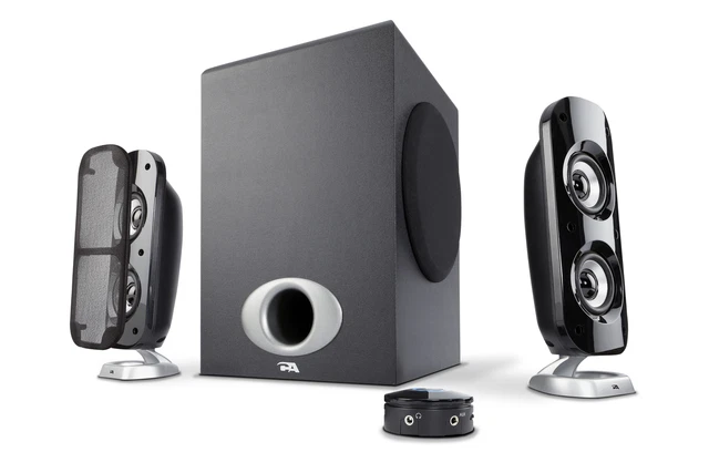 Cyber Acoustics 76W 2.1 Computer Speakers with Subwoofer, CA-3810
