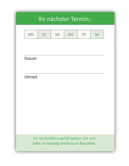 Premium Terminblöcke Neutral Grün (48 Stück) Terminblock hochwertig (TBL-516)