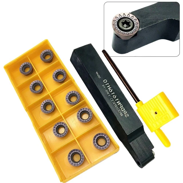 Tournant Insert SRDPN1616H10 Alliage Acier Tool.holder RPMT10T3MO Rpmw R5
