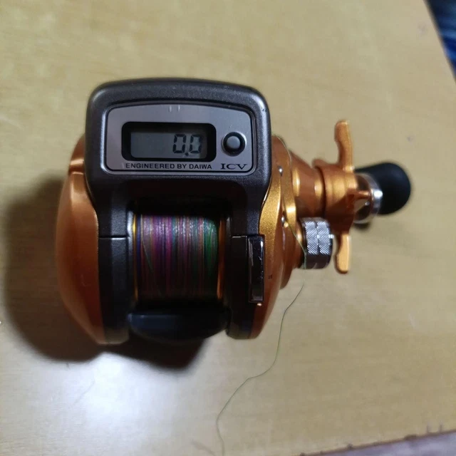 リール Daiwa It's ICV 150R Daiwa It'S Icv 150R Bright No. 2-200 Gold Reel Bt461 | eBay
