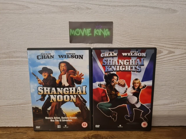 SHANGHAI NOON /SHANGHAI Knights (DVD X2) Jackie Chan Owen Wilson