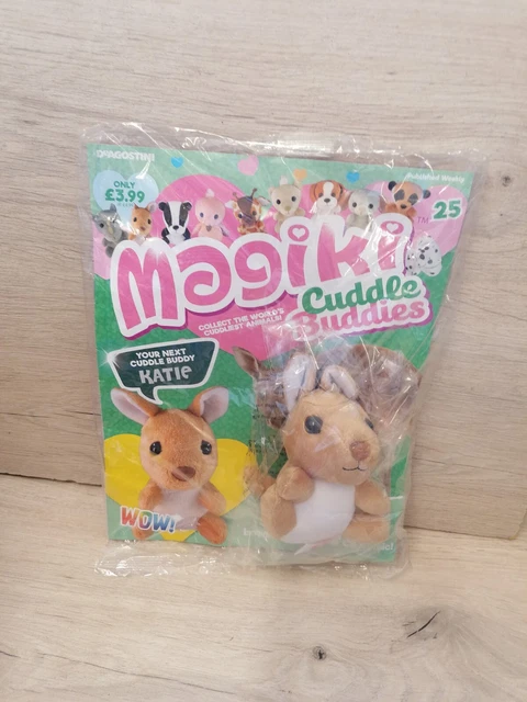 MAGIKI CUDDLE BUDDIES Collection magazine and toy issue 25 kangaroo £7. ...
