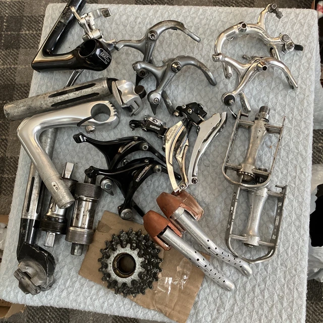 VINTAGE BIKE PARTS job lot £40.00 PicClick UK