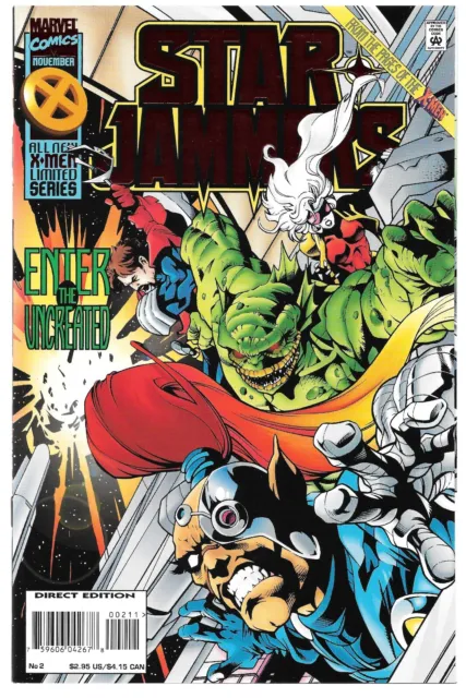 StarJammers #2 (11/1995) Marvel Comics Mini Series