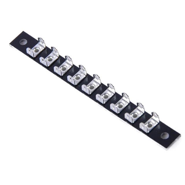 3pcs Terminal Strip 9Lugs Board Vintage Turret Tag Point to Point Tube Amp DIY