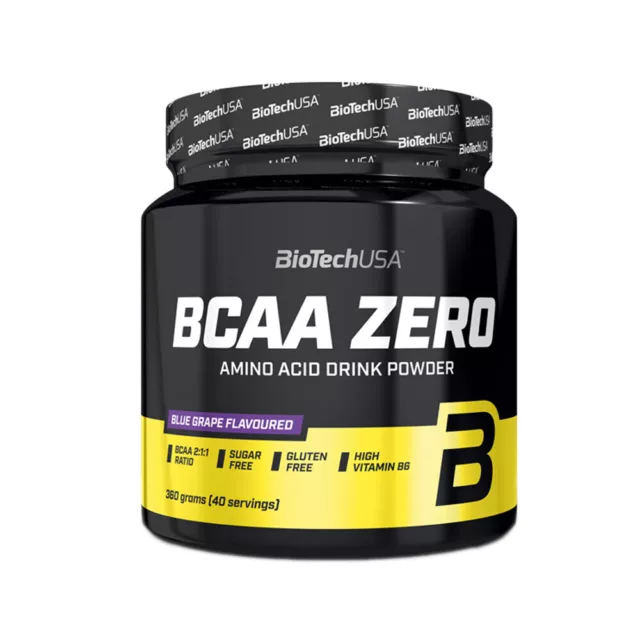 BioTech USA BCAA Zero 180g Amino Acid Drink Powder 20 Servings All Flavours