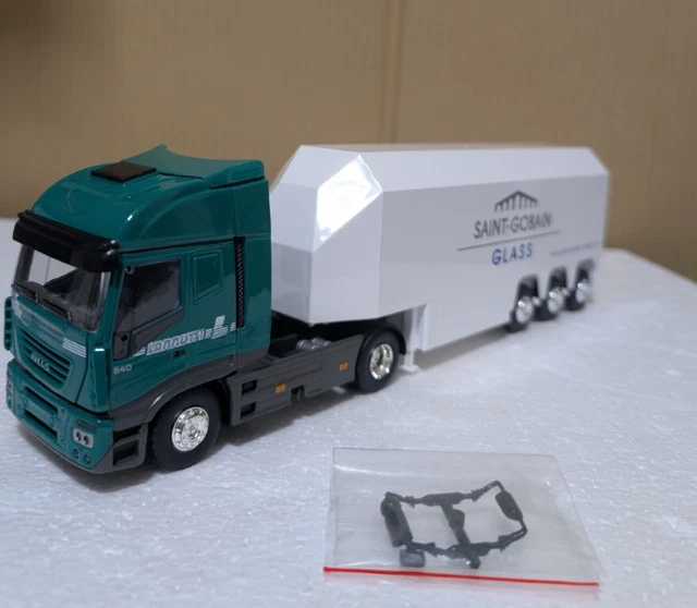 Eligor IVECO Stralis NP Tautliner Groupe BLONDEL 1/43 Camion - Blanc | Achetez sur