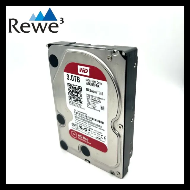 WD Red 2 To NAS Disque dur Interne 3.5 pouces SATA III - 64 Mo Cachette -  WD20EFRX