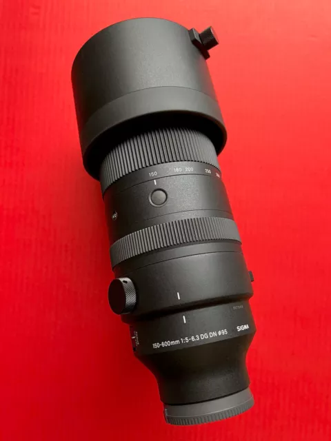 Sigma S Teleobjektiv 150-600 für Sony E-Mount F5-F6,3, schwarz,  OVP