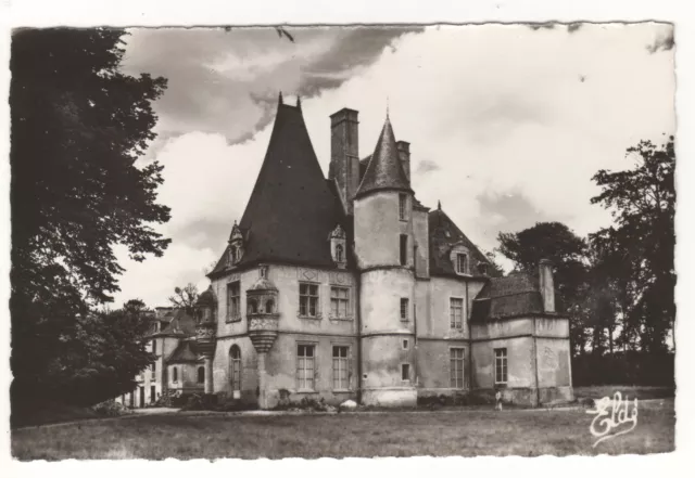 CPSM 14 - LION-sur-MER : LE CHÂTEAU (CALVADOS) ÉCRITE - Format CPA