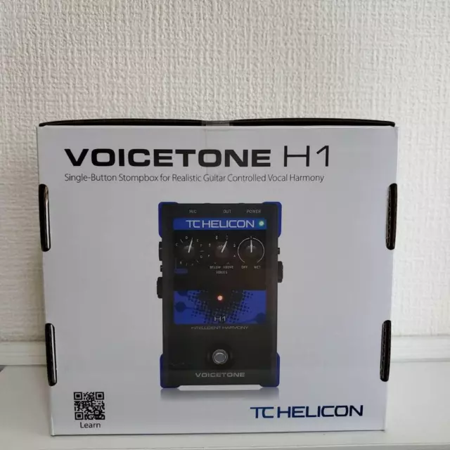 TC Helicon Voicetone H1 Intelligent Harmony Harmonizer Vocal Effects Pedal