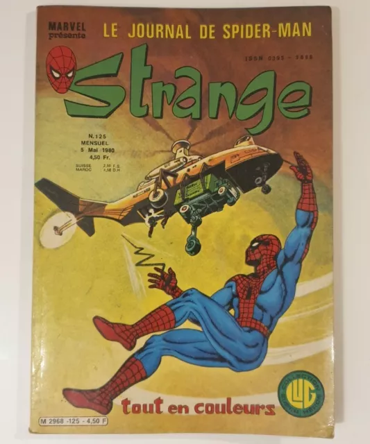 Strange N°125 - 5 mai 1980 - Le journal de Spider-Man - Marvel Comics Group
