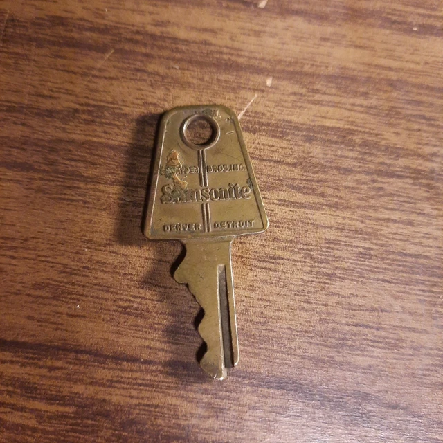VINTAGE ORIGINAL SAMSONITE Luggage Key 94 USA Suitcase Shwayder Denver