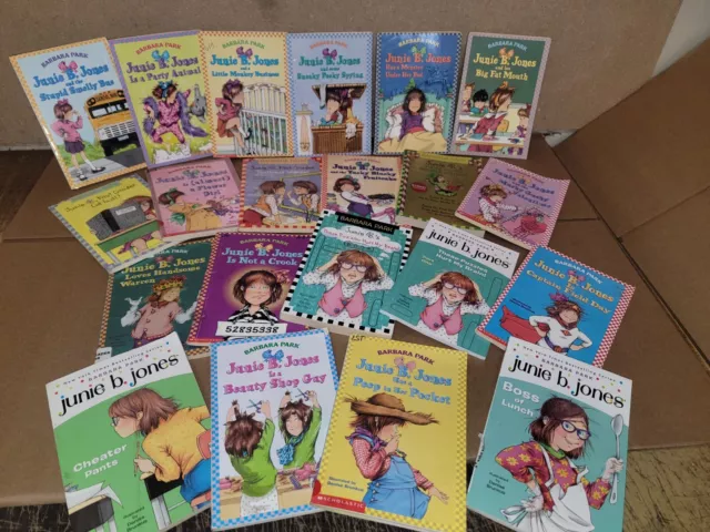 Lot of 21 Junie B Jones by Barbara Park Smell Bus Child Kid Chapter MIX ASSORTED