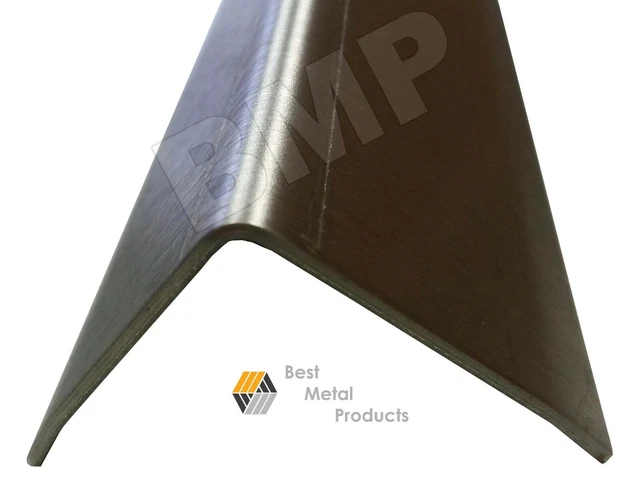 (6) Stainless Steel Corner Guard Angle 1.5"x1.5"x48" 16ga 304 0600107