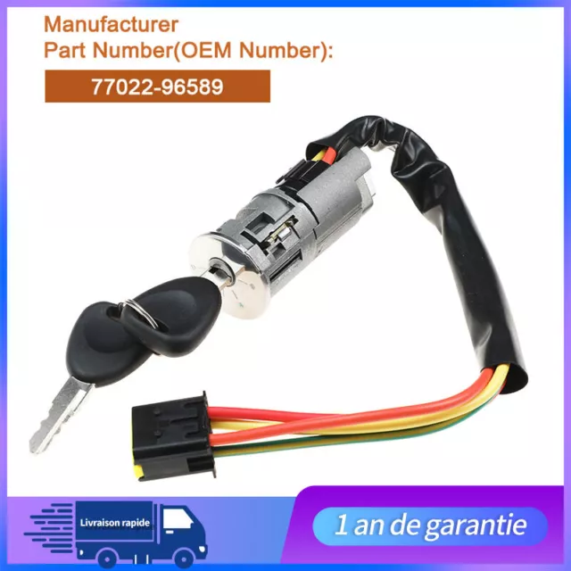 Neiman Antivol De Direction Prévu pour Mégane Clio Twingo 7701471220 7701494694