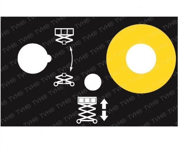 JLG Part#1705698 - DECAL - CONTROL PANEL
