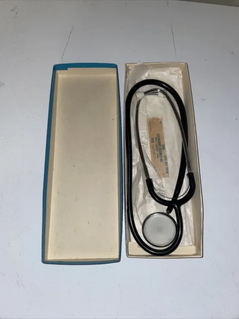 Vintage Higgs Stethoscope In Original Box