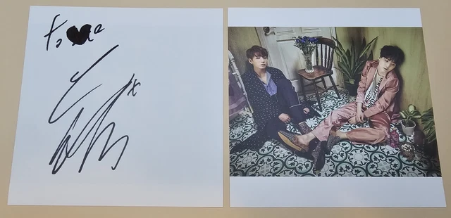 BTS ジン WINGS 直筆サイン　ジン BTS JIN SIGNED Page Wings Autograph Rare $130.00 - PicClick AU
