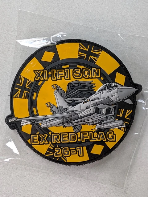 XI 11 SQUADRON RAF Coningsby Challenge Coin Ex RED FLAG 2026