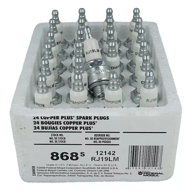 Trade Pack 24 x CHAMPION RJ19LM Spark Plug. Fits Some BRIGGS & STRATTON Engines