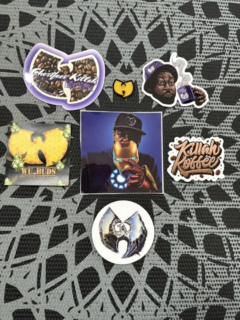 Ghost Busters Costume Ghostface Killah Iron-On Patch - Wu-Tang Clan, Method Man, Raekwon, 36 Chambers Design Mixed Lot Iron - On Sewing Patches