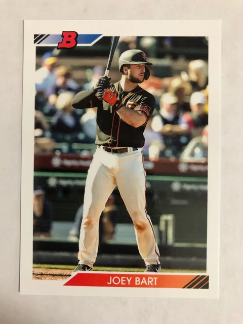 Joey Bart 2020 Bowman Heritage Prospect SP IMAGE VARIATION #BHP-112 Giants