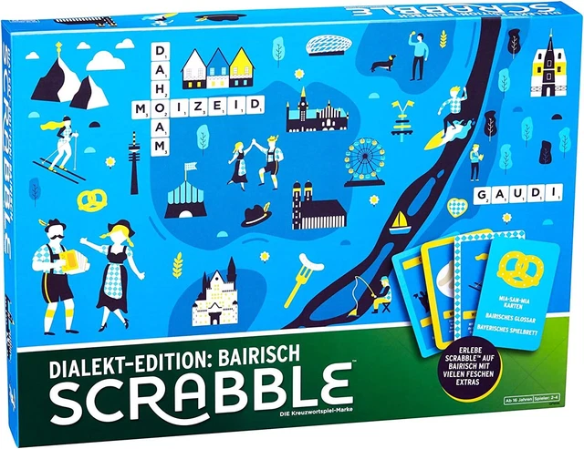 Mattel Games - Scrabble - Jeu de société et de lettres - 2 à 4 joueurs Mattel Games - Scrabble - Jeu de société et de lettres - 2 à 4 joueurs