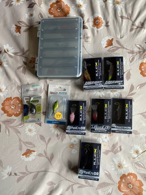 Balzer  Illex - Forellen Wobbler wobbler Set Neu forellenköder mit Box