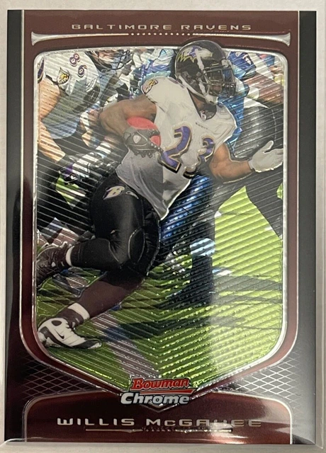 Willis McGahee - 2009 Bowman Chrome #43 - Baltimore Ravens