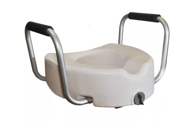 Rialzo WC con Maniglie altezza 13cm Ausilio per la mobilita