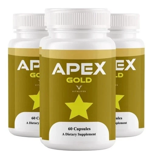 (3 PACK) APEX Gold Brain Capsules, Apex Gold Supplement (60 Capsules) £ ...