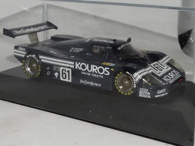 Die cast 1/43 Modellino Auto Sauber Mercedes C9 N62 24H Le Mans 1987 J Die cast 1/43 Modellino Auto Sauber Mercedes C9 N62 24H Le Mans 1987 J