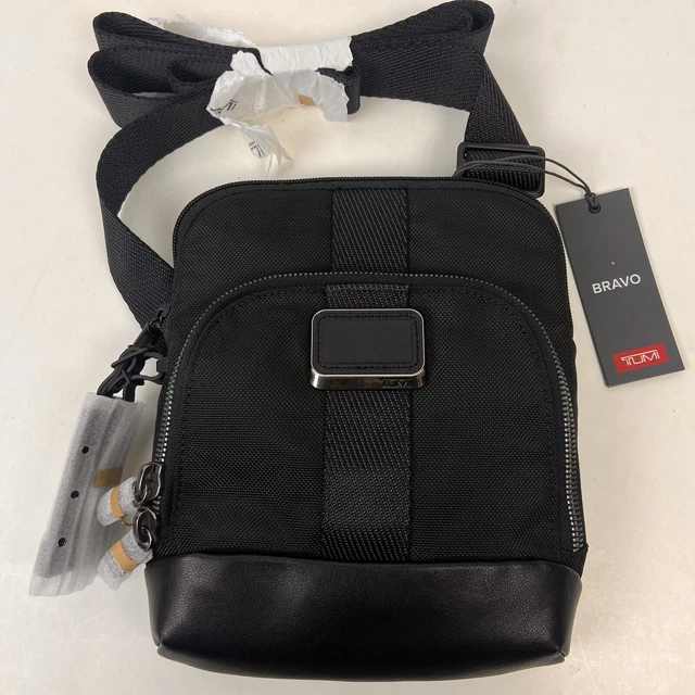 Tumi Alpha Bravo Barksdale Black Crossbody Bag NWT 7