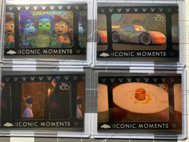 2023 Topps Chrome Disney 100 Iconic Moments Lot