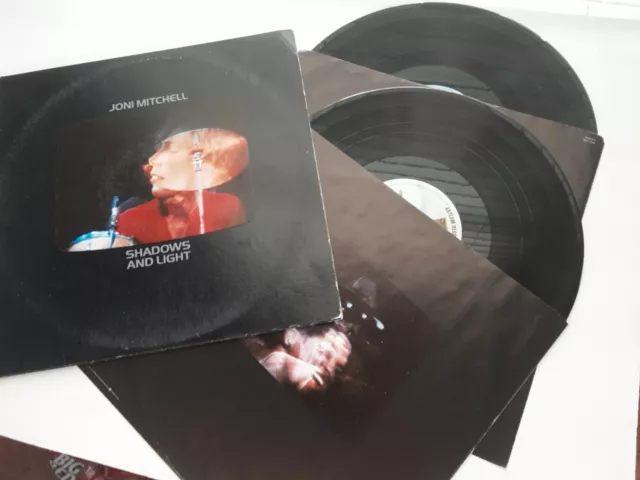 Joni Mitchell  Shadows And Light  1980 Vinyl Record Album
