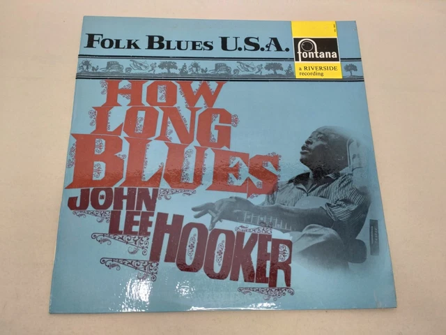 JOHN LEE HOOKER - How Long Blues 1964 UK Mono Vinyl LP