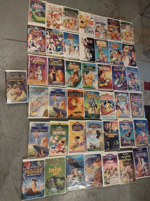 DISNEY VHS TAPES EUR 167 99 PicClick FR disney-vhs-tapes-eur-167-99-picclick-fr