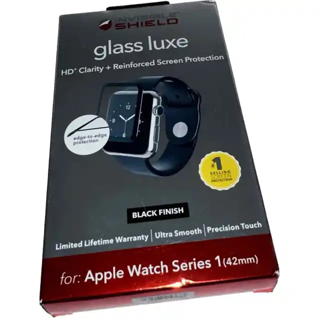 ZAGG InvisibleShield Glass Luxe Screen Protector Apple Watch Series 1