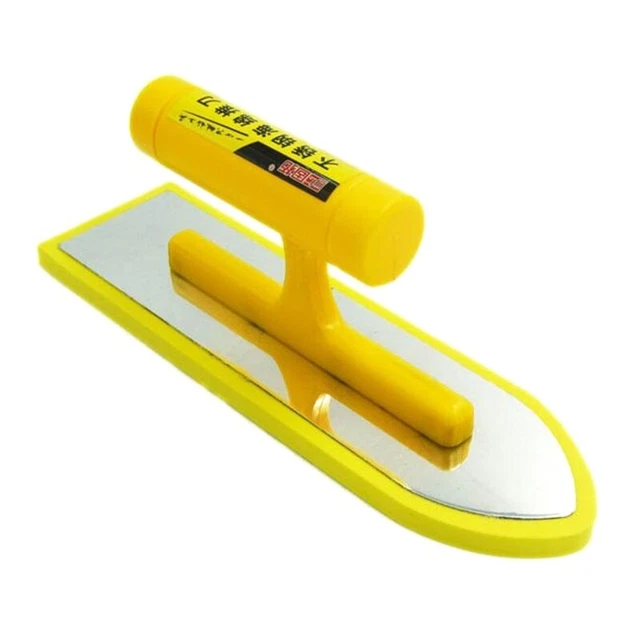 Anti-rust Stainless Steel Notch Tile Trowel Ergonomic Grip Comfort Handle