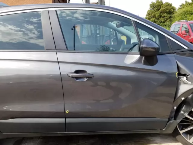 Right Front Door Vauxhall Crossland X 2019 Grey G4O