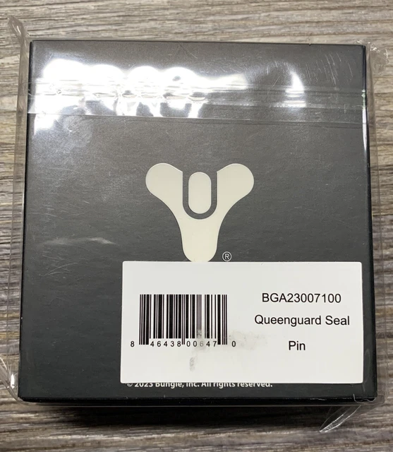 DESTINY 2 BUNGIE Rewards Queensguard Collectible Medallion Pin (NEW AND