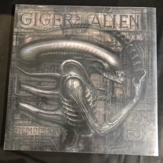 Gigers Alien - Hardcover By Giger, H R - DJ Has Book Cover Really Good